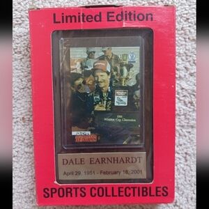 Limited Edition Dale Earnhardt 1986 Winston Cup Champion Plaque